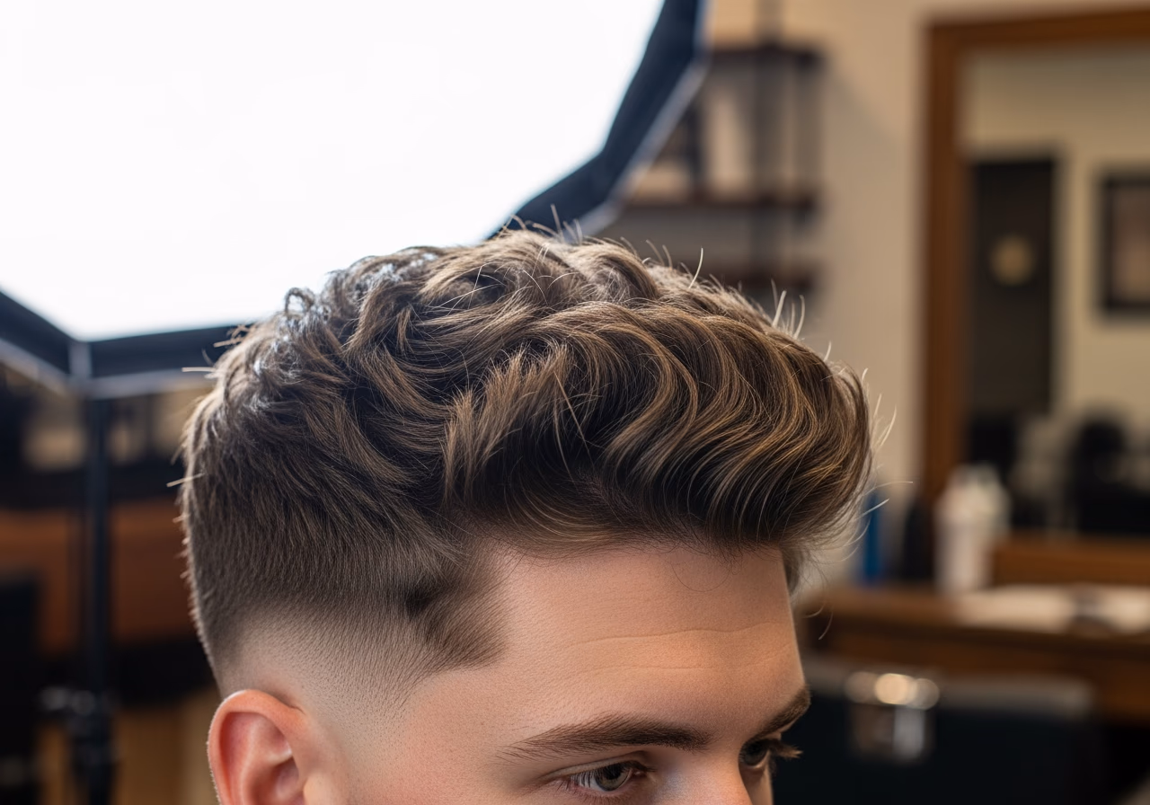Thick Hair Haircuts for Men 2026 - Textured Crop with Heavy Point Cutting