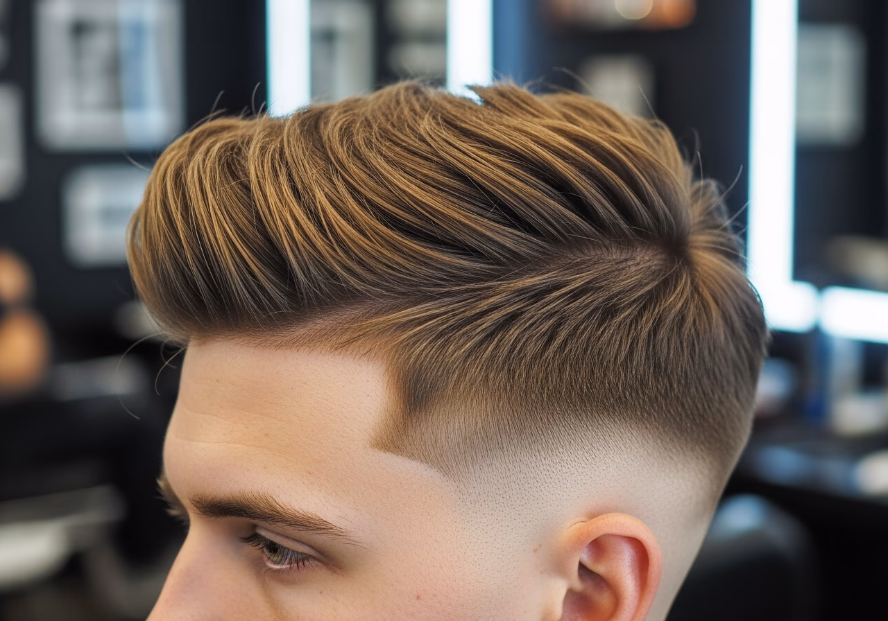 Thick Hair Haircuts for Men 2026 - Undercut with Heavy Texturing for Thick Hair