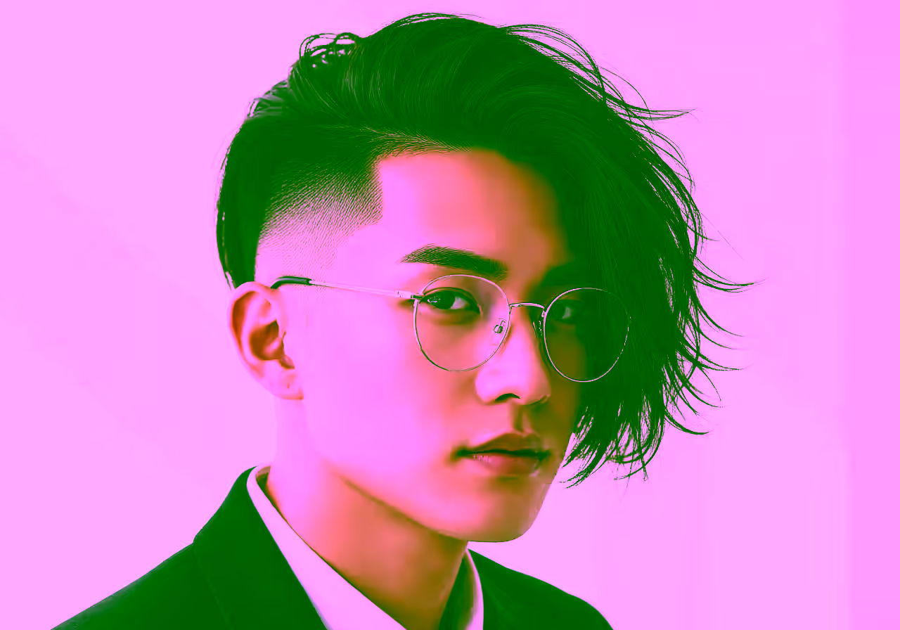 Long Two Block hairstyle for men 2026 — two-block haircut variation, best for oval, heart faces + wavy/straight hair, modern barbering by Master Stylist Jessica Hamilton
