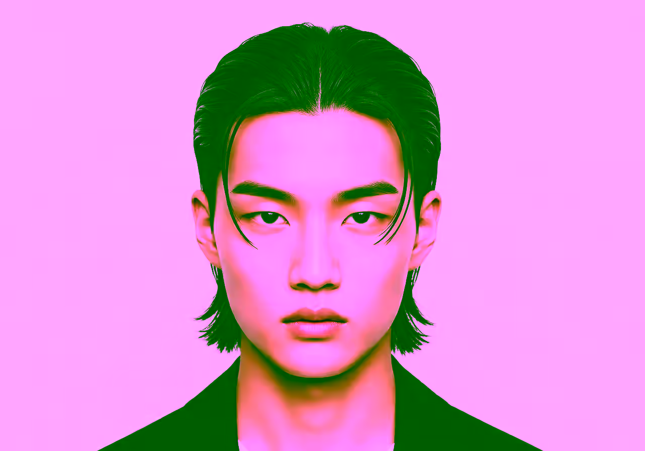 Two Block Middle Part hairstyle for men 2026 — two-block haircut variation, best for oval, square faces + straight/wavy hair, modern barbering by Master Stylist Jessica Hamilton