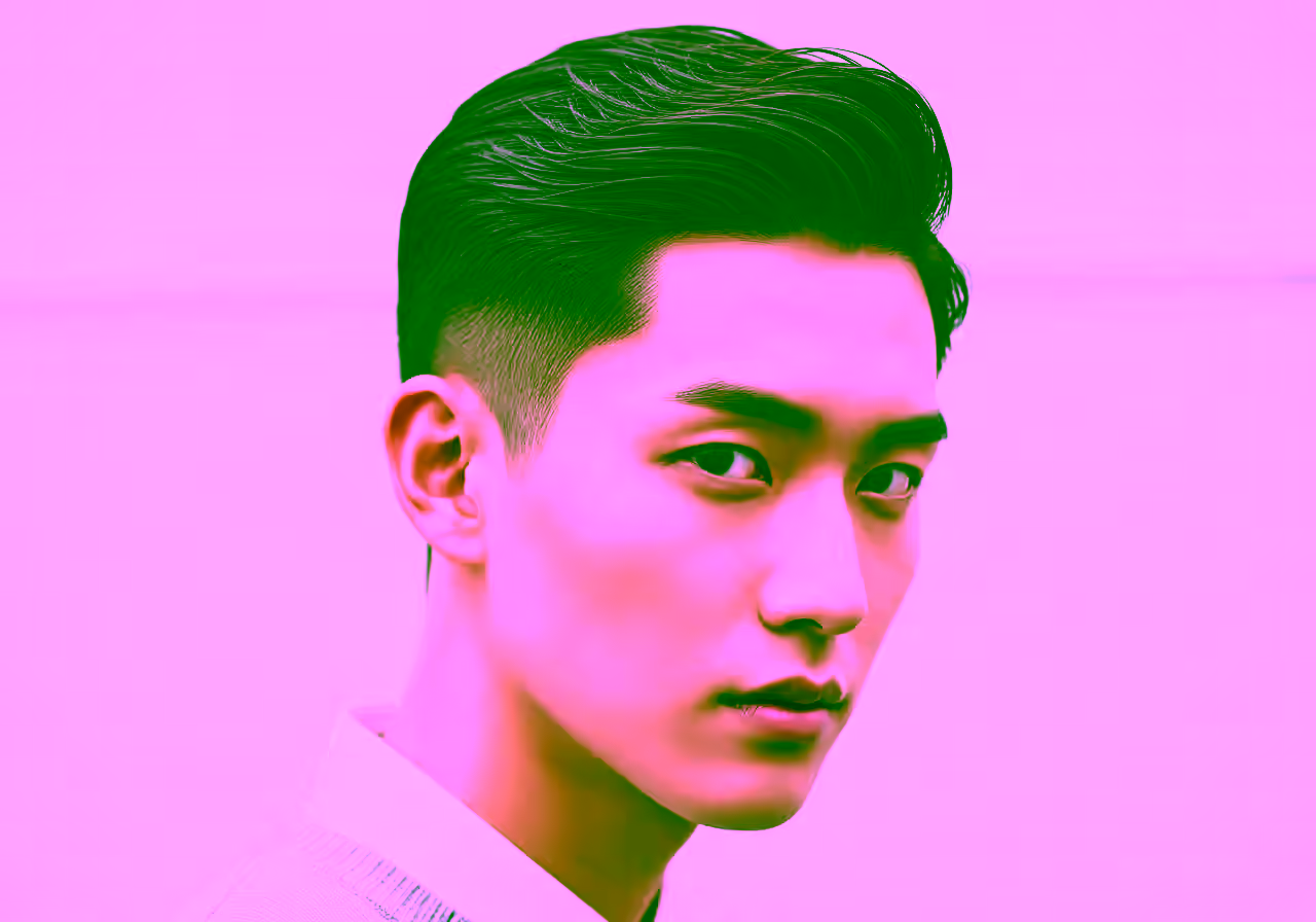 Two Block Side Part hairstyle for men 2026 — two-block haircut variation, best for professional men + oval, square faces, modern barbering by Master Stylist Jessica Hamilton