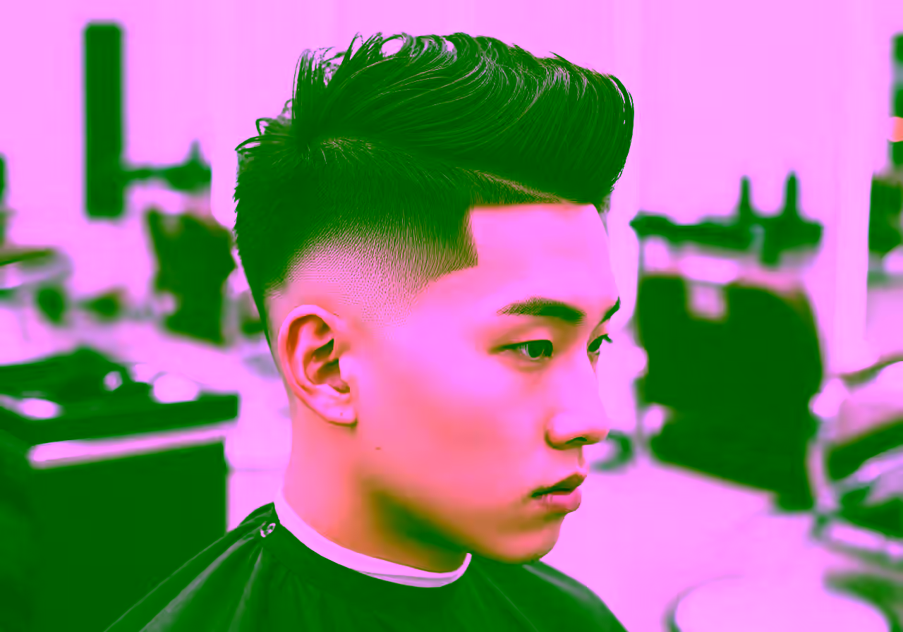 Two Block Sponge Twists hairstyle for men 2026 — two-block haircut variation, best for all faces + coily/curly hair, modern barbering by Master Stylist Jessica Hamilton