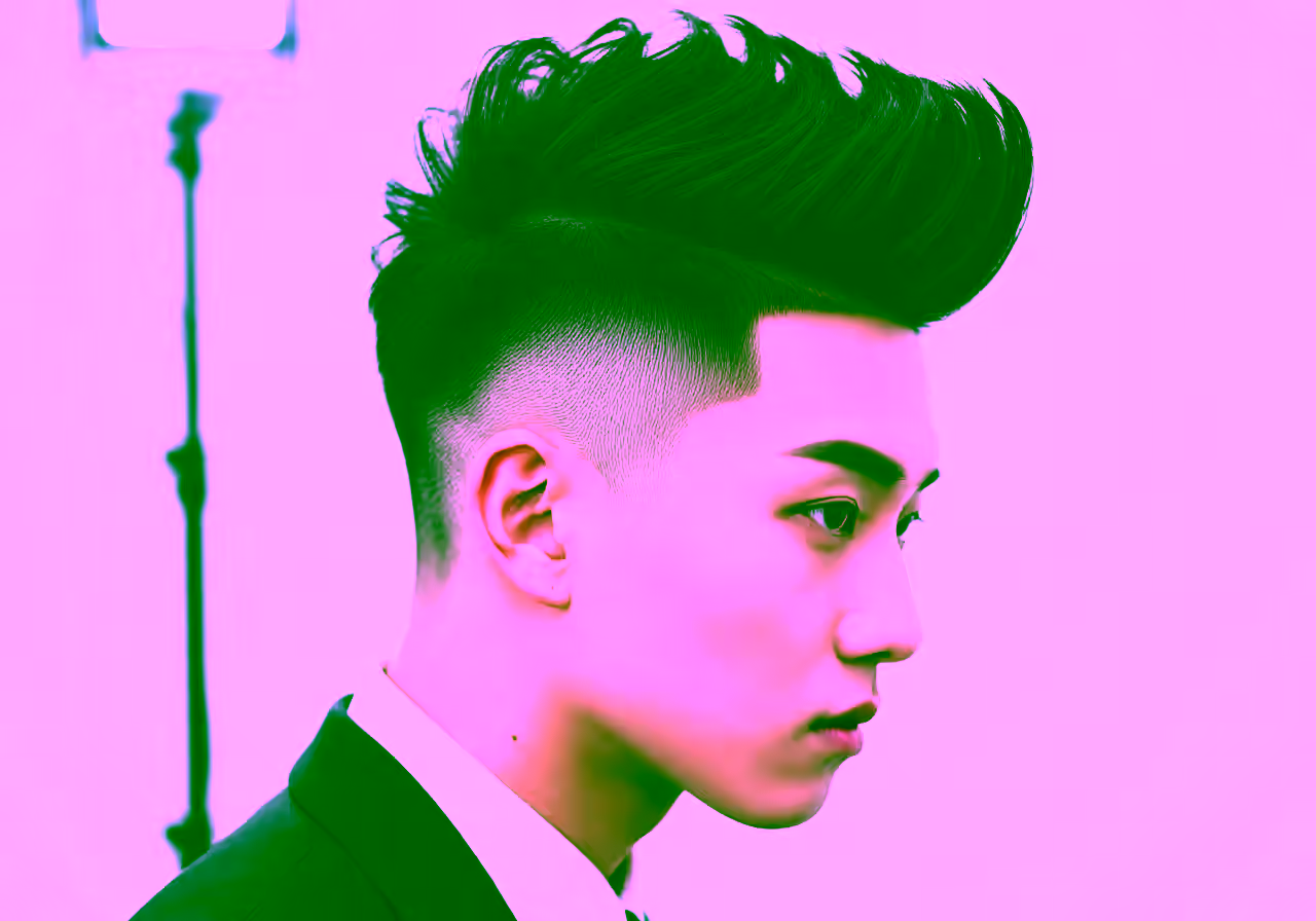 Two Block Undercut hairstyle for men 2026 — two-block haircut variation, best for square, heart faces + thick hair, modern barbering by Master Stylist Jessica Hamilton