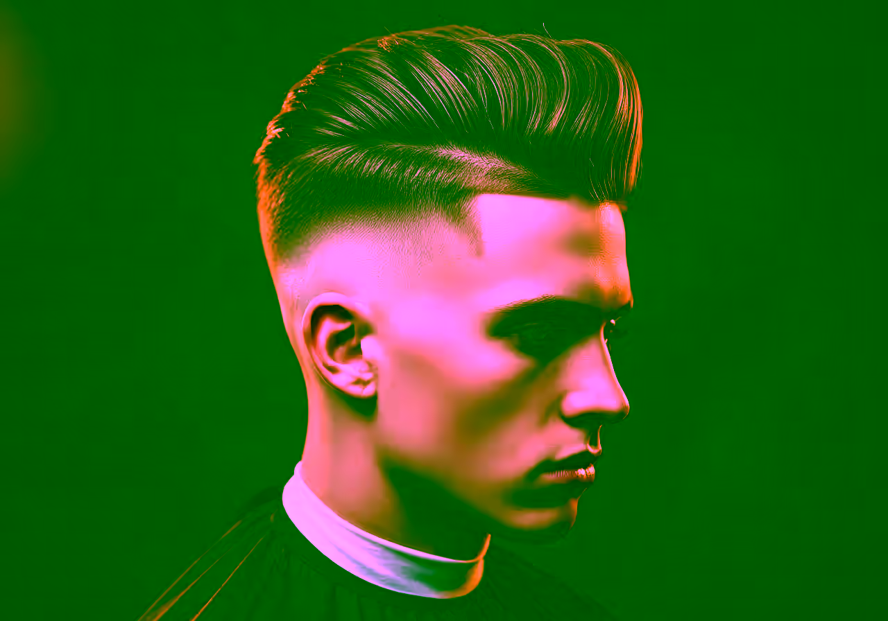 High Undercut Fade hairstyle for men 2026 — undercut variation, best for bold looks + all face shapes, modern barbering by Master Stylist Jessica Hamilton