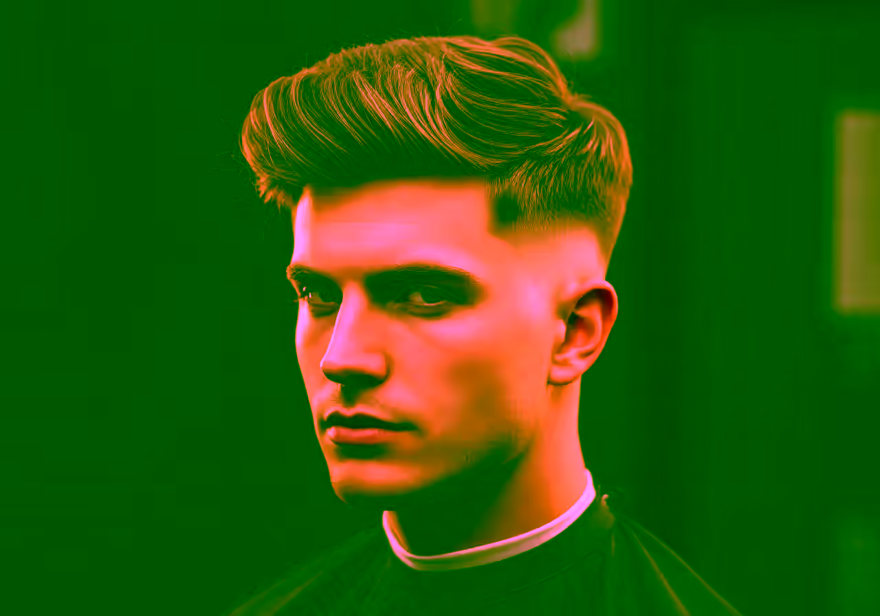 Layered Undercut hairstyle for men 2026 — undercut variation, best for thick hair + those wanting volume and texture, modern barbering by Master Stylist Jessica Hamilton