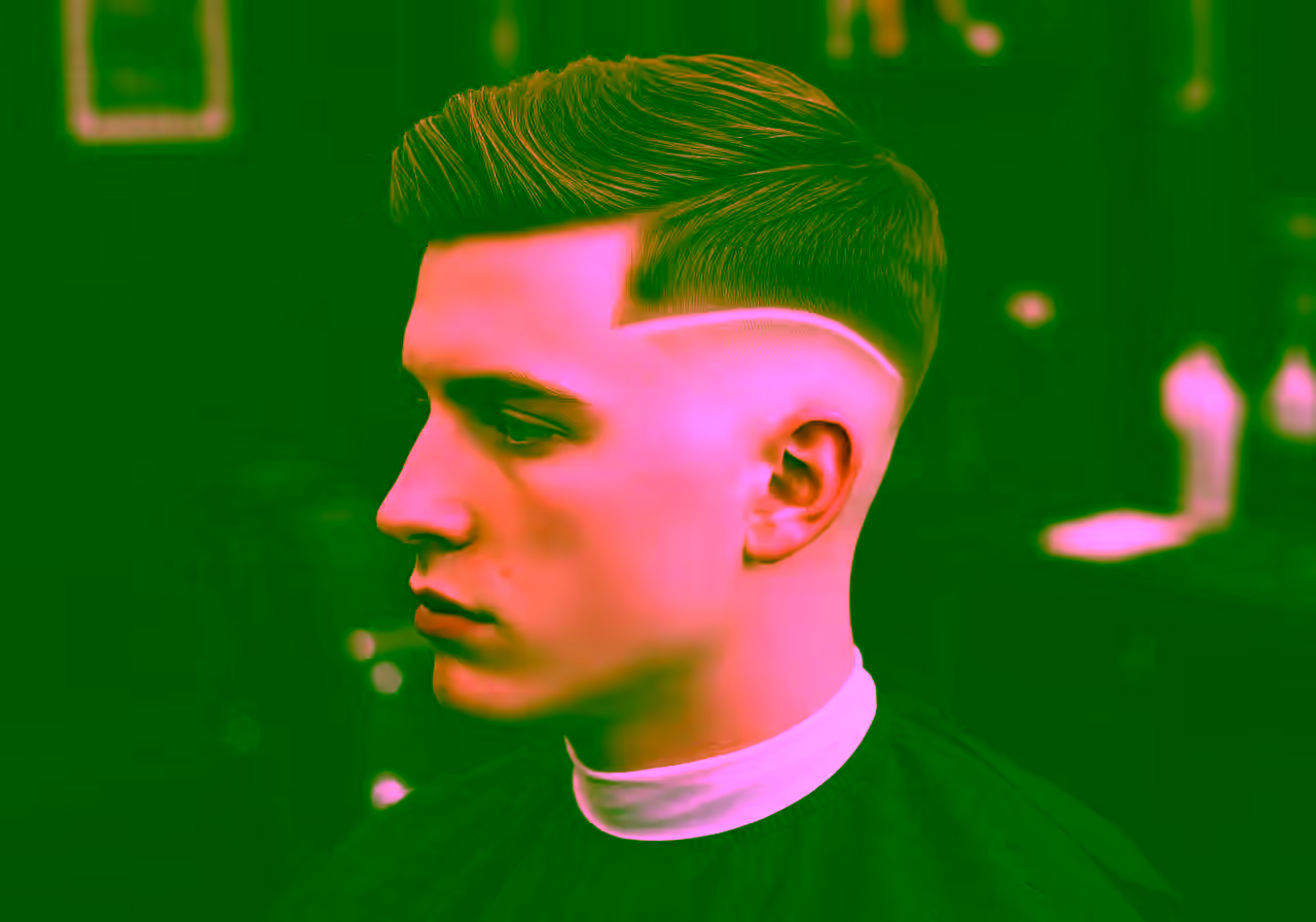 Mid Undercut Fade hairstyle for men 2026 — undercut variation, best for oval and square faces, modern barbering by Master Stylist Jessica Hamilton