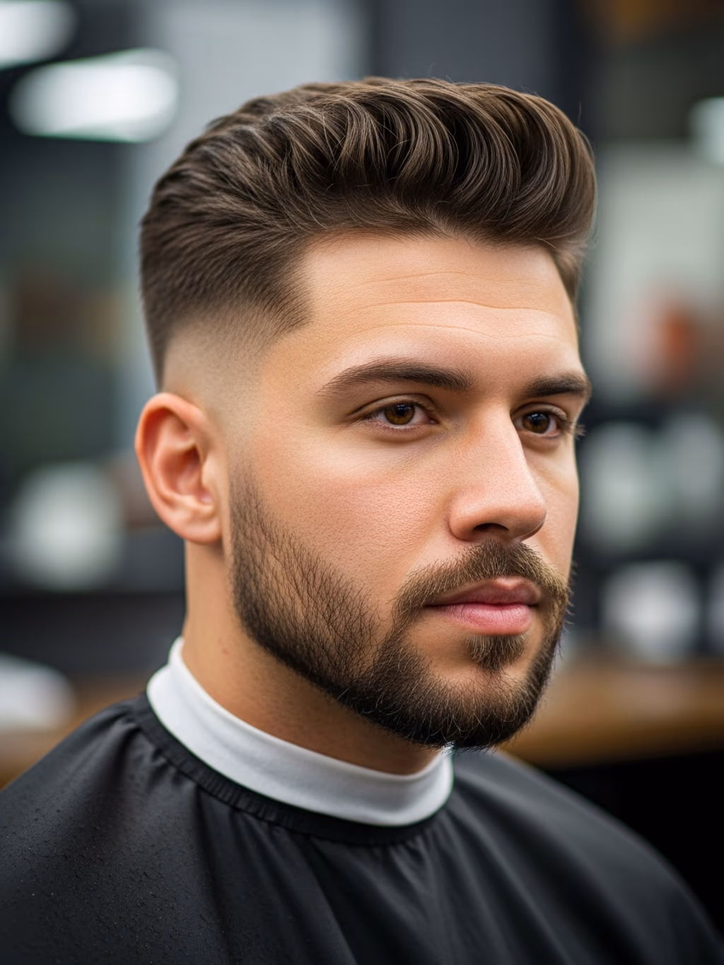 Classic Warrior Cut hairstyle for men 2026 — warrior cut variation, best for oval and oblong faces, modern barbering by Master Stylist Jessica Hamilton