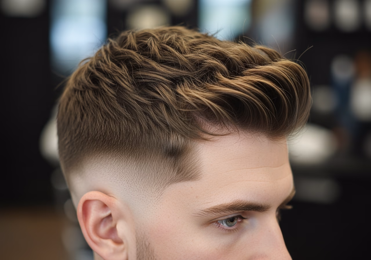 Wavy Hair Styles for Men 2026 - Defined Wavy French Crop