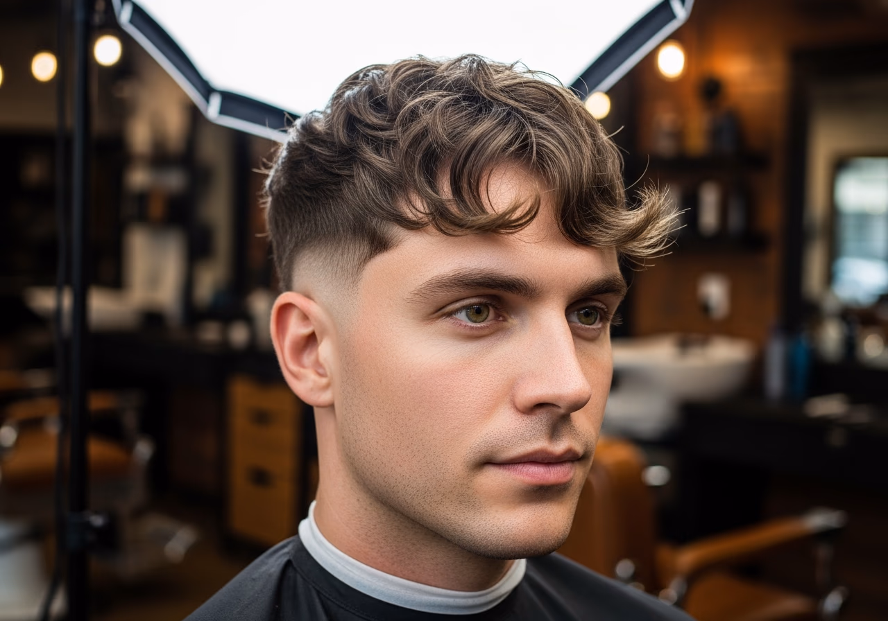 Wavy Hair Styles for Men 2026 - Wavy Comma Hair