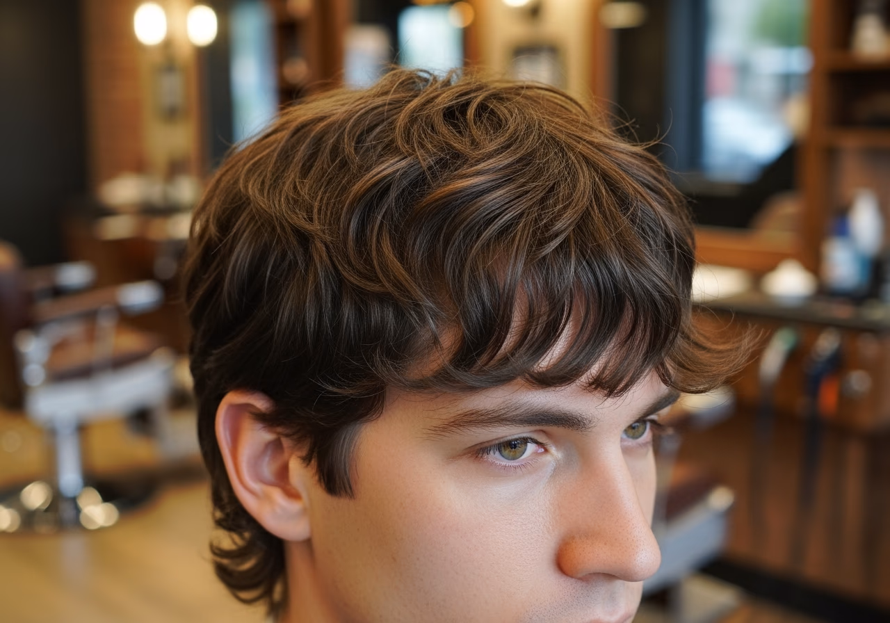 Wavy Hair Styles for Men 2026 - Wavy Textured Crop