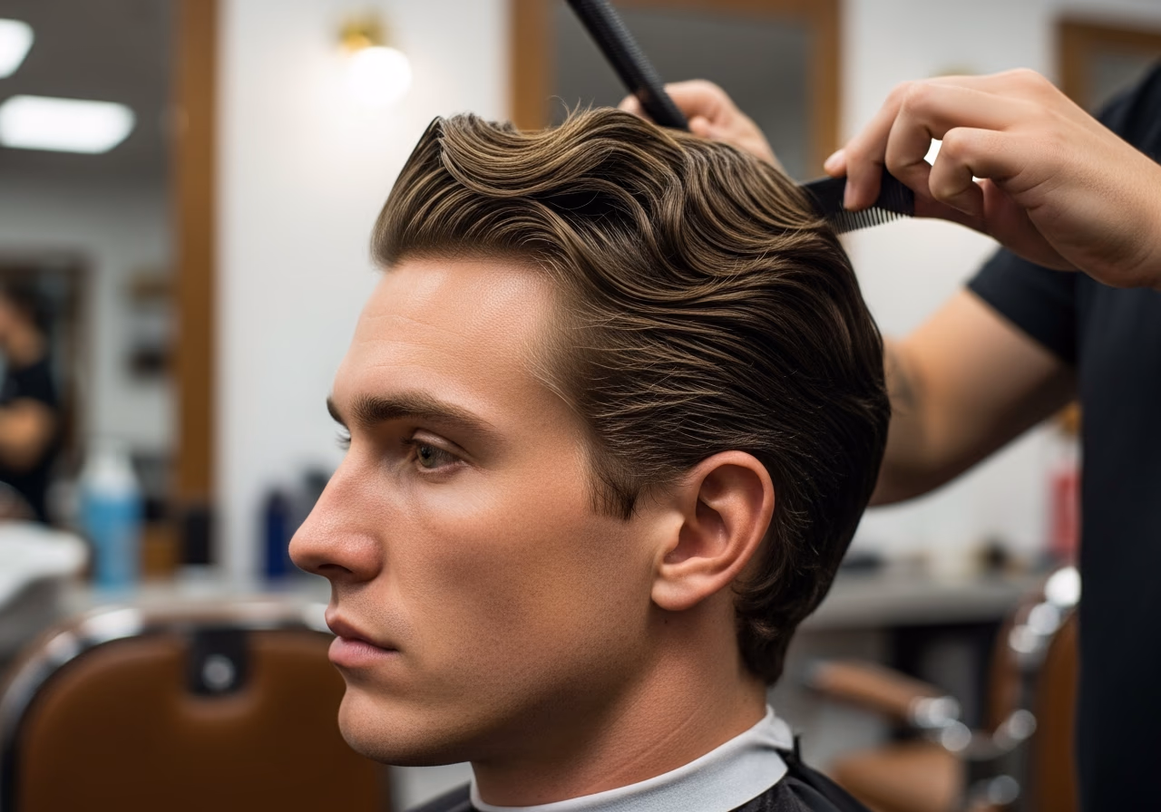 Wavy Hair Styles for Men 2026 - Wavy Wide Mop