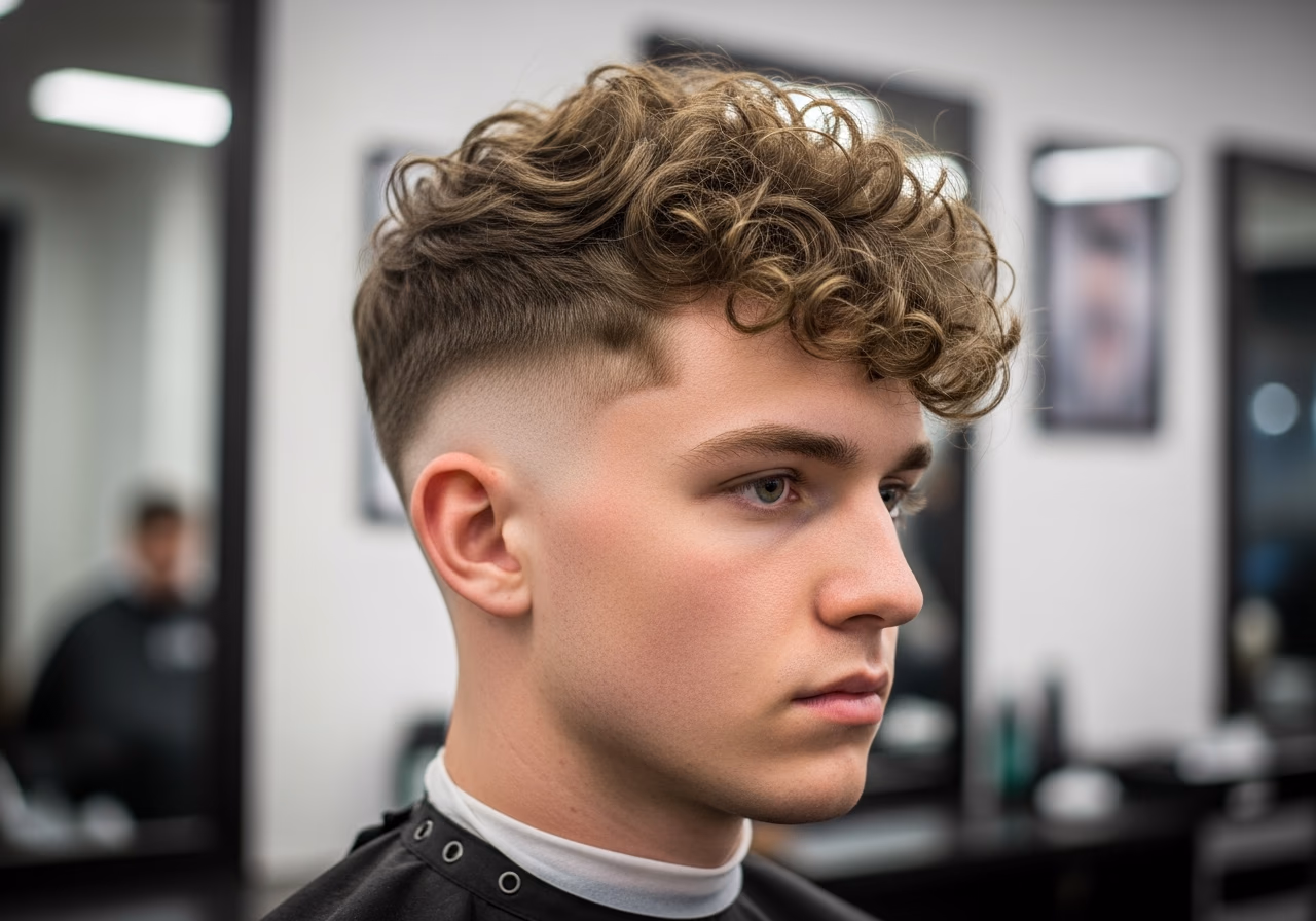 Wolf Cut for Men 2026 - Curly Wolf Cut