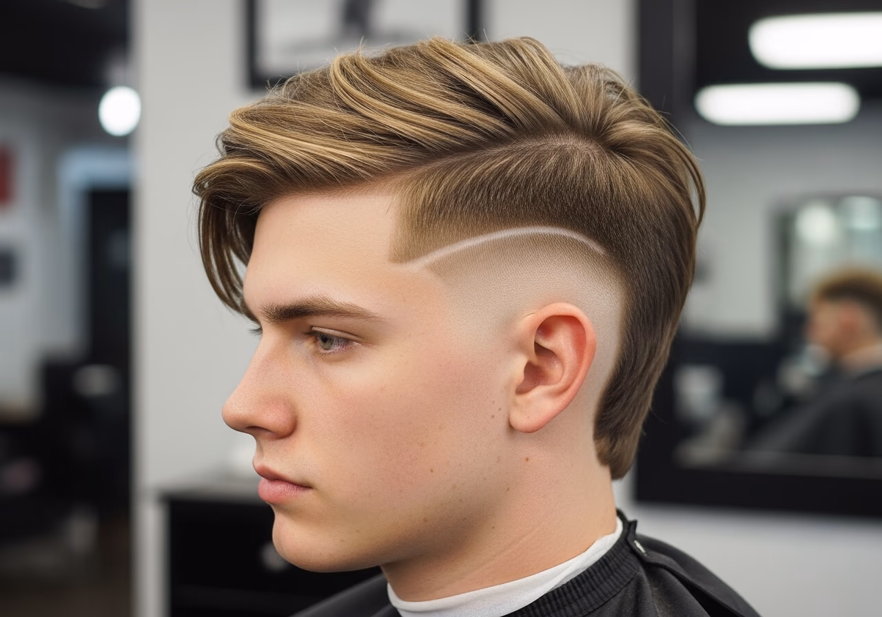 Wolf Cut for Men 2026 - Wolf Cut Drop Fade