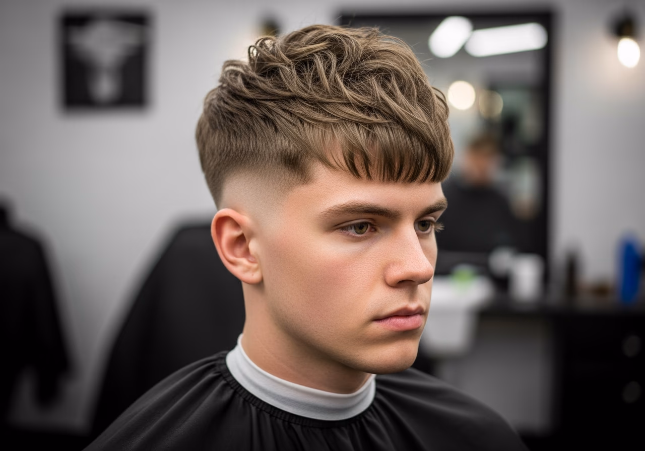 Wolf Cut for Men 2026 - Wolf Cut Textured Fringe