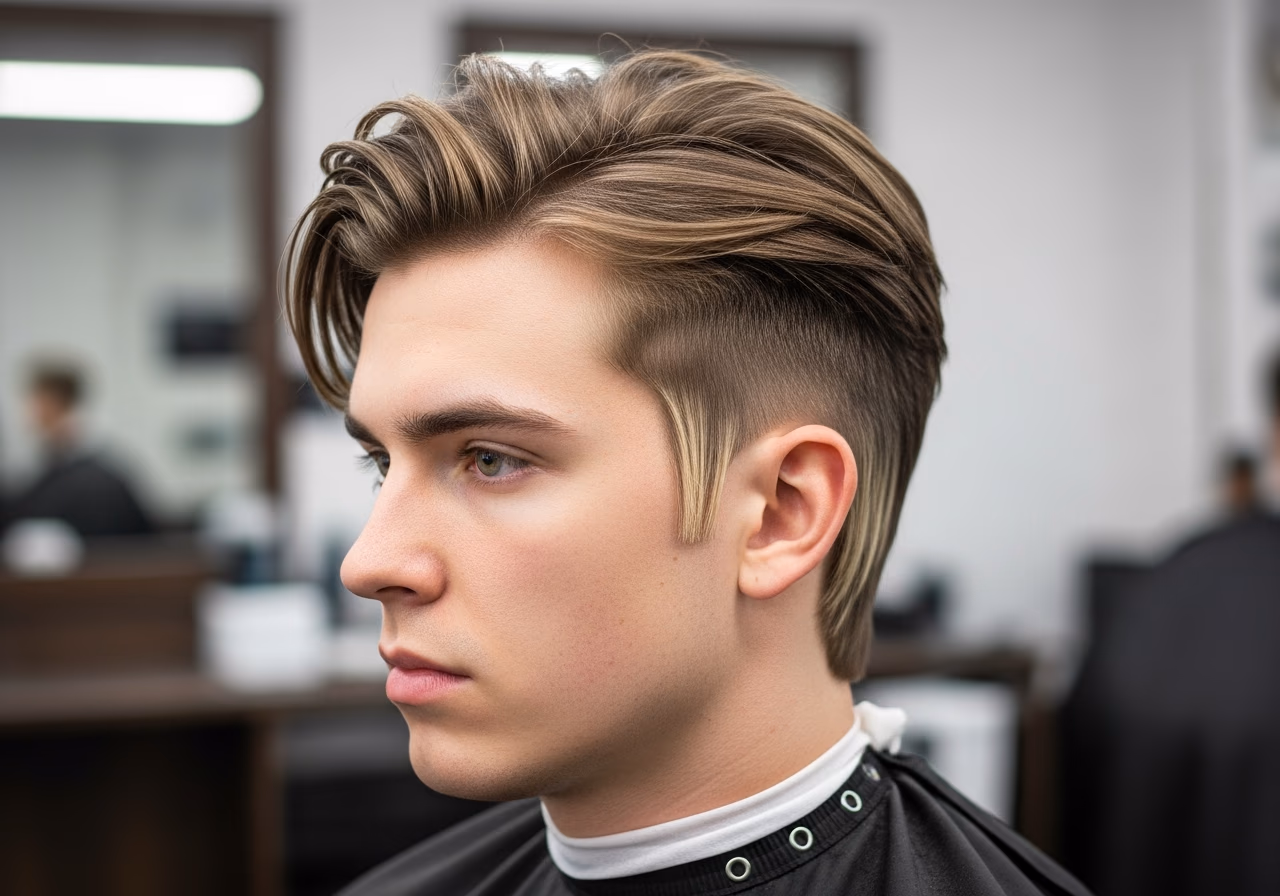 Wolf Cut for Men 2026 - Wolf Cut with Streaks