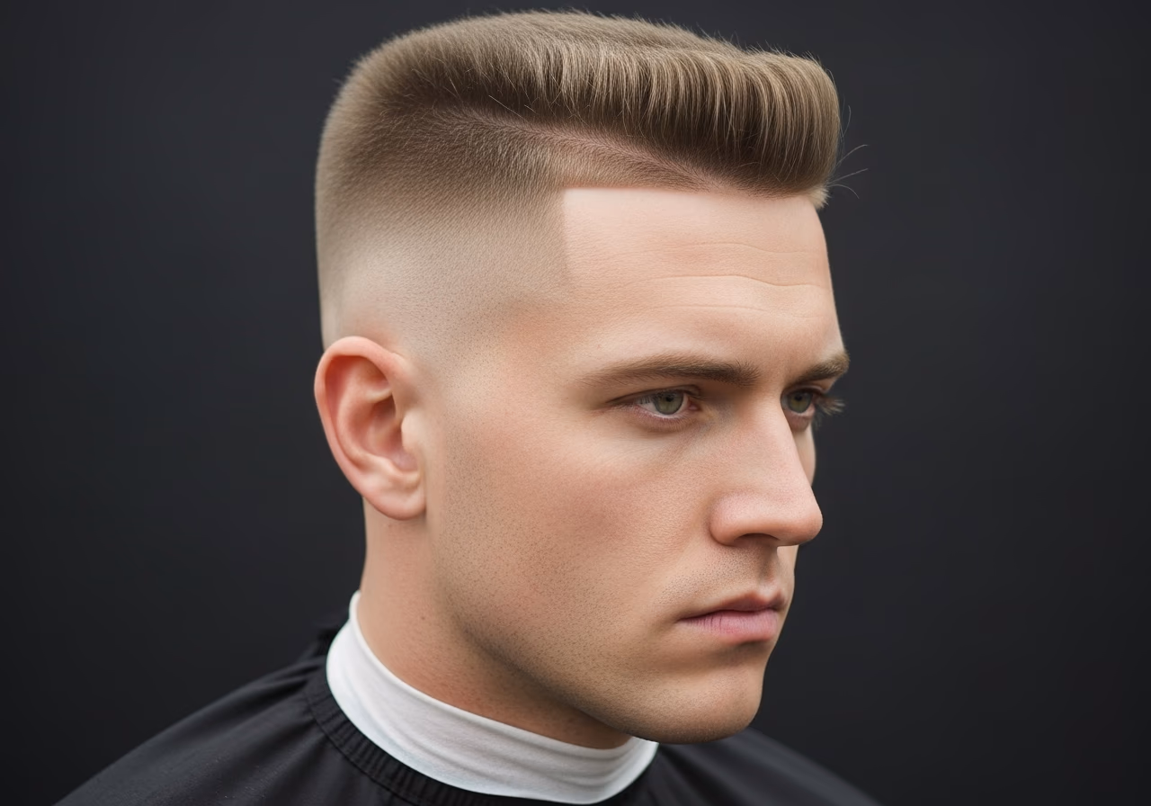 High and Tight haircut for men 2026 - military short style