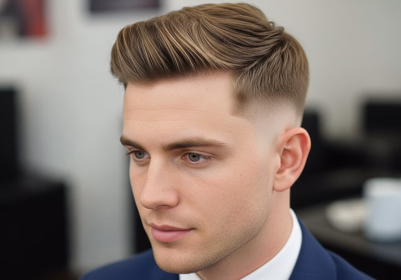 Low Taper Fade haircut for men 2026 - smooth professional fade