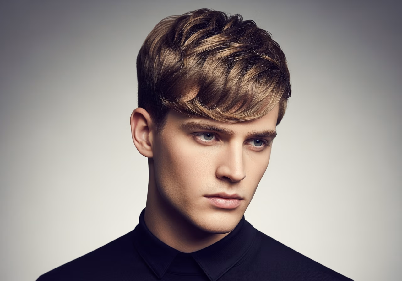 Mod Cut haircut for men 2026 - British inspired textured medium style